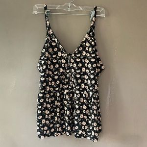 Women’s American Eagle Peplum Floral Top - XXL